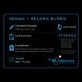 Semax + Selank Blend 5/5mg label detail