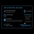 Wolverine Blend 5/5mg label detail